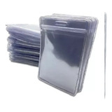 Porta Crachá Bolsa Plástica Pvc Transparente - Unidades 100