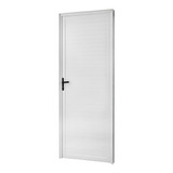 Porta De Aluminio Lambri 210x80cm Linha