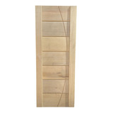 Porta De Madeira Belissíma 7 Almofadas Tauari 82cm Oferta