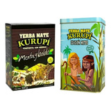 Porta Erva Mate Kurupí Tereré Chimarrão 500 Gr + Erva - Jasy