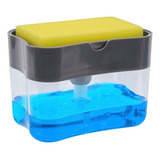 Porta Esponja Dispenser Sabão Detergente Suporte Bucha Pia