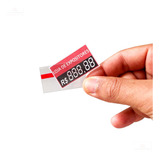 Porta Etiquetas C/ Fita Modelo U 8,0 X 3,0 Cm - 200 Und