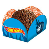 Porta Forminha ( Tema: Hot Wheels ) - Contém 40 Un.