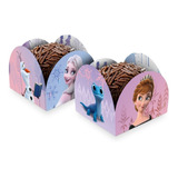 Porta Forminha De Doce Festa Frozen - Embalagem Promocional