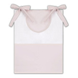 Porta Fralda De Varão 2 Peças 100% Algodão Cor Rosa