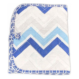 Porta Fraldas Minasrey Loupiot Classic Marinho/chevron 5445