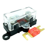Porta Fusível Automotivo Midi Mais Fusível Mini Faca 100 Amp