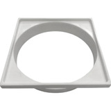 Porta Grelha Quadrada Caixa Ralo Branco De 10x10 100mm Tigre
