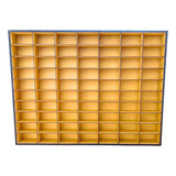 Porta Hot Wheels P/70 Carrinhos Mdf Expositor Estante Parede