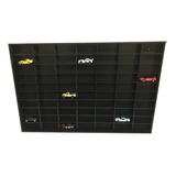 Porta Hotwhells P/100 Carrinhos Mdf Pintado Preto Estante