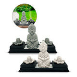 Porta Incensario Queimador Cascata Decoração Buda Vareta