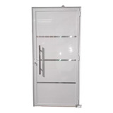 Porta Lambril 210x80 Em Aluminio Branco L25