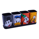 Porta Lápis Caneta Disney Kit Organizador Infantil Criança
