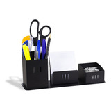 Porta Lápis Organizador Escritório Mesa Objetos Caneta Clips