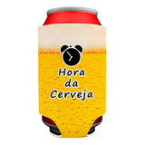 Porta Lata Neoprene 350ml Hora Da