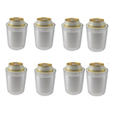Porta Latas Cerveja 350ml Alum Térmico C/ Isopor Kit C/ 8 Un