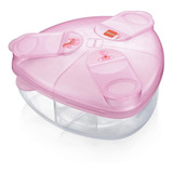 Porta Leite Em Pó Mam Milk Powder Box Rosa