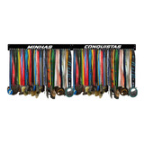 Porta Medalha 2 Modulos Para Até 200 Medalhas