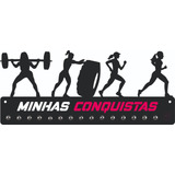 Porta Medalha Corrida Rua & Crossfit