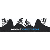 Porta Medalha Mountain Bike Para Até 120 Medalhas