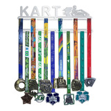 Porta Medalhas De Kart Em Inox