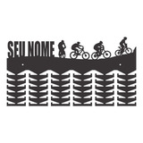 Porta Medalhas Mountain Bike Mtb Masculino Personalizado 72g