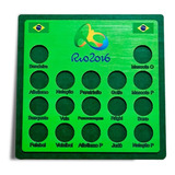 Porta Moedas Olimpíadas Rio 2016 Colecionador