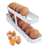Porta Ovos Deslizante Para Geladeira Organizador