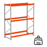 Porta Pallet Cinza Laranja 200x180x60 Paletes