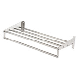Porta Panelas Prateleira De Cozinha 1 Metro Aço Inox Parede