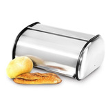 Porta Pão Inox Beleza E Sofisticação 34x24x16cm Ke Home 6172