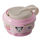 Porta Papinha Bebê Com Amassador Mickey E Minnie 300ml