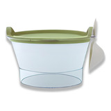 Porta Ração Super Premium Pote + Pá Dosadora Oferta Cão Gato