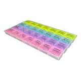 Porta Remedios Organizador Comprimidos Medicamentos Semanal