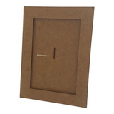 Porta Retrato 10cmx15cm Em Mdf Cru Liso 10 Unidades Atacado