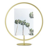 Porta Retrato Umbra Infinity Floating Bronze Fosco 13 X 18 C Cor Dourado-escuro Liso