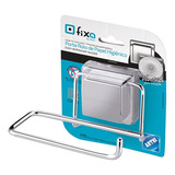 Porta Rolo De Papel Higiênico Inox De Ventosas Forte Sucção
