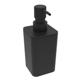 Porta Sabonete Líquido Dispenser Preto Lavabo Pia Banheiro