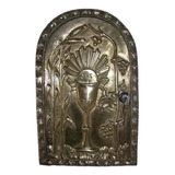 Porta Sacrário Em Bronze Para Igrejas, Capelas 34x22 Cm