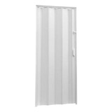 Porta Sanfonada Pvc 0,60x2,10 Multilit Branca Cor Branco