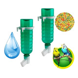 Porta Semente Bebedouro Agua Ração Passaros Malha Larga 2und
