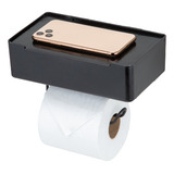 Porta Suporte Para Papel Higiênico Lenço Umedecido E Celular