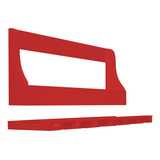 Porta Taças Prateleira Decorativa Vinho Adega Vermelho Laca