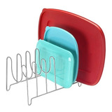 Porta Tampas De Panelas Organizador De Travessas E Formas