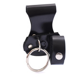Porta Tonfa, Couro Box Alto-brilho, P/ Cinto, Padrão Militar