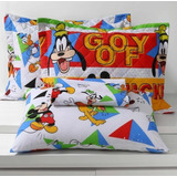 Porta Travesseiro Infantil Disney Matelado Mickey