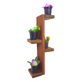 Porta Vasos Parede Floreira Jardim Madeira Maciça Vela Flor