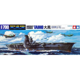 Porta-aviões Tamiya 3121 Em Escala 1/700 Da Segunda Guerra M