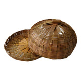 Porta-bolo Boleira De Bambu Rústica: Decoração