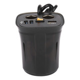 Porta-copos De Carro, Isqueiro, Voltímetro, 12v, Soquete Usb
